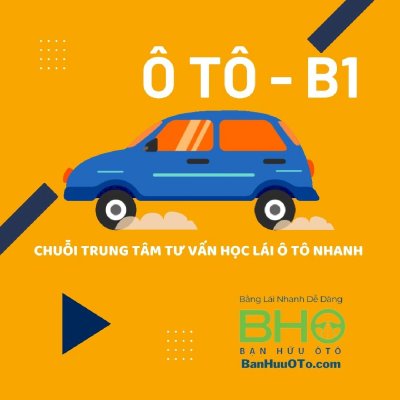 E-Voucher khóa học lái xe ô tô hạng B1 - BHO1